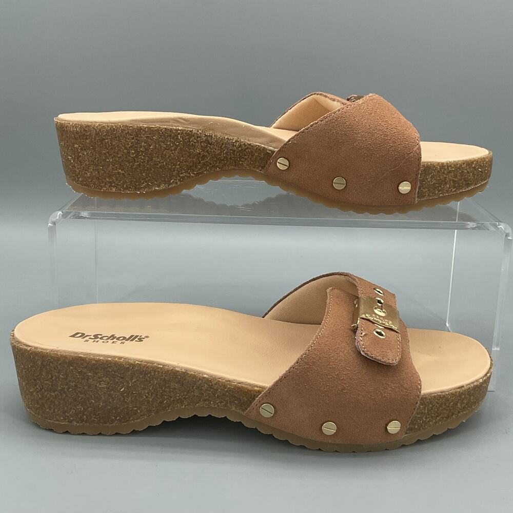 NEW Dr. Scholl’s Women’s Original Flex Slide Sandals Honey Size 6M